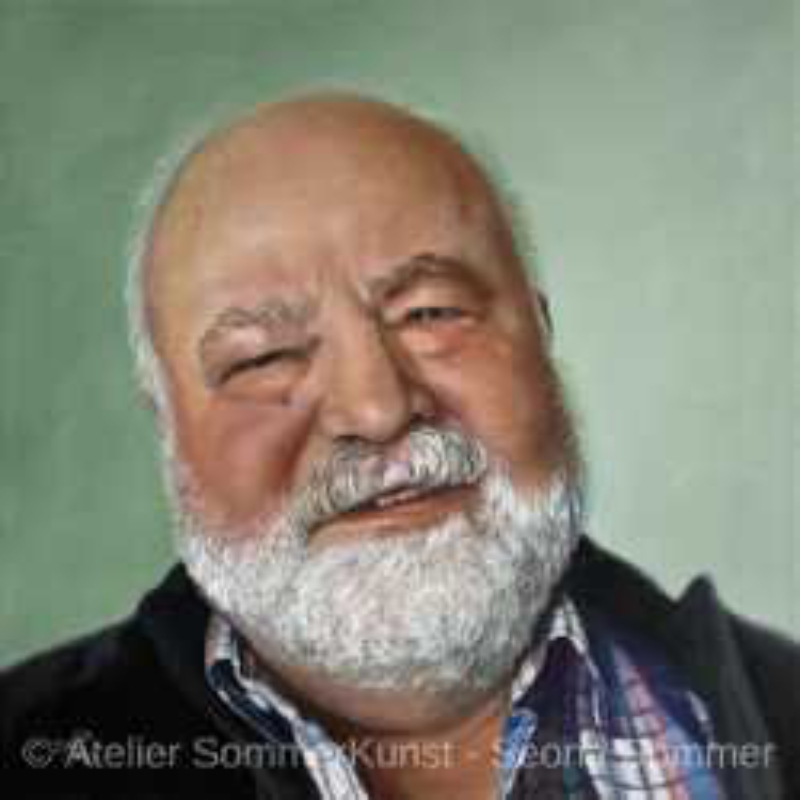 Walter | oil on canvas, 50 x 50 cm