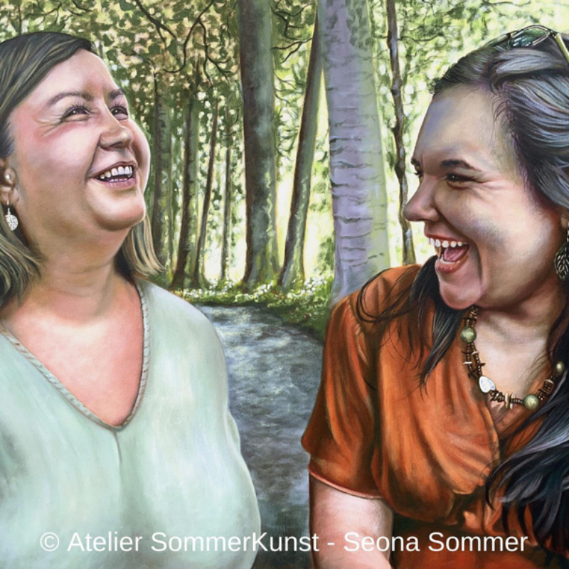 Happy Together | Öl auf Leinwand, 70 x 100 cm