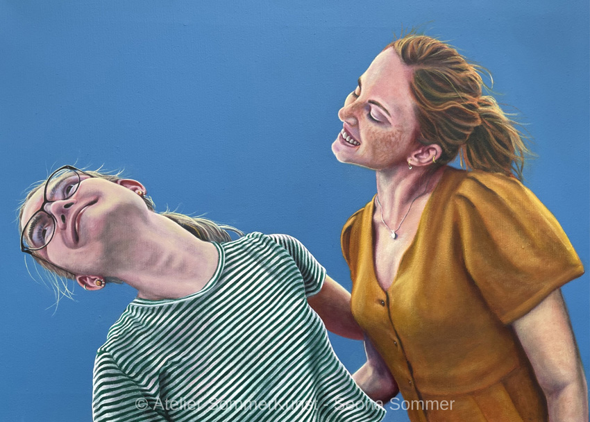 Soulmates 3 | oil on canvas, 50 x 70 cm