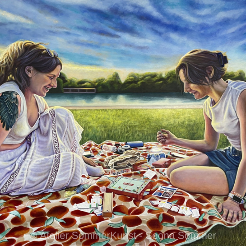 Monopoly | 100 x 140 cm, oil on canvas